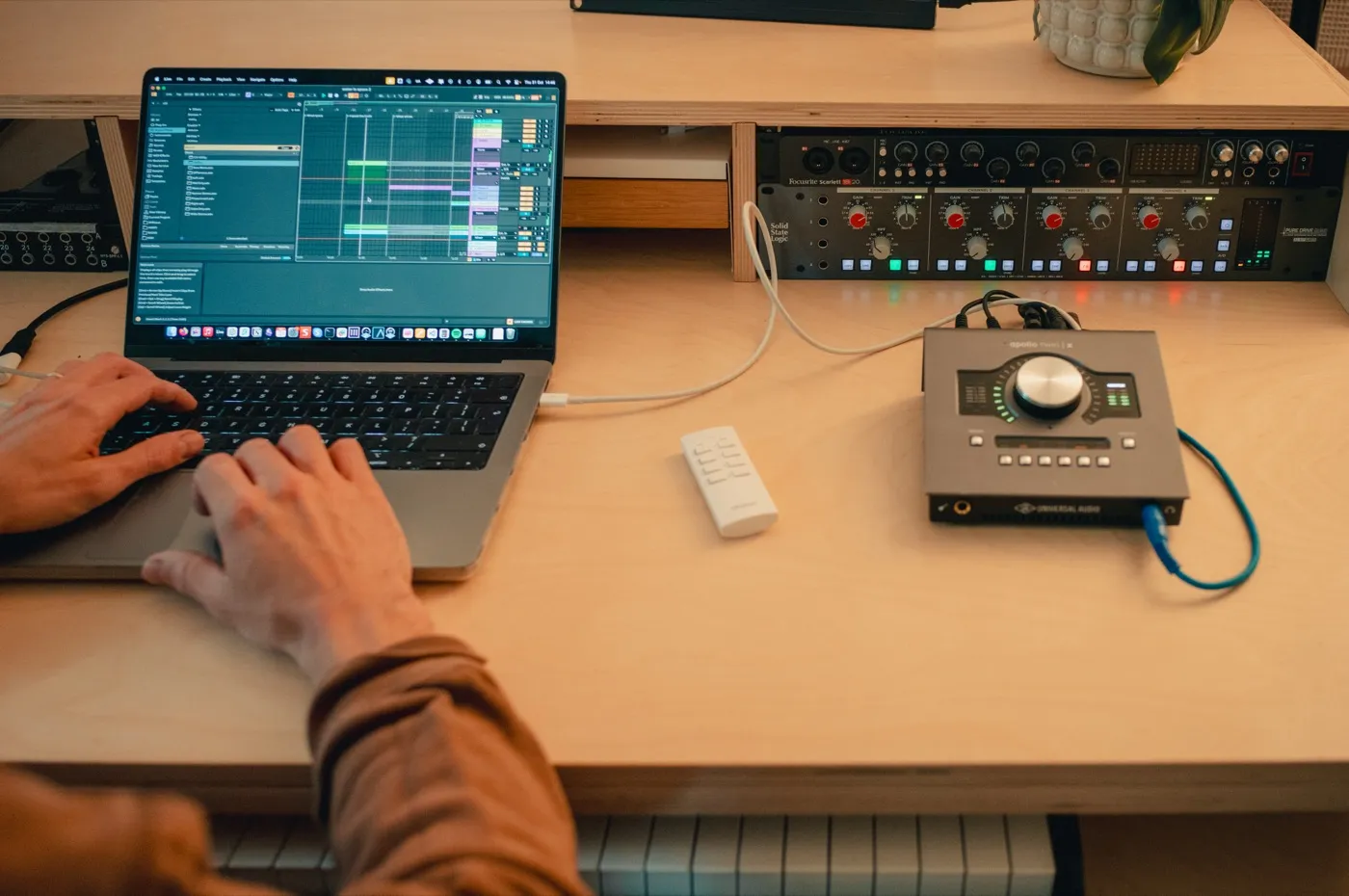 Synths, overhead